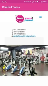 Rambo Fitness screenshot 1
