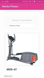 Rambo Fitness screenshot 3