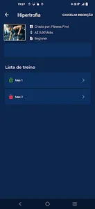 Globofit Fitness App screenshot 1