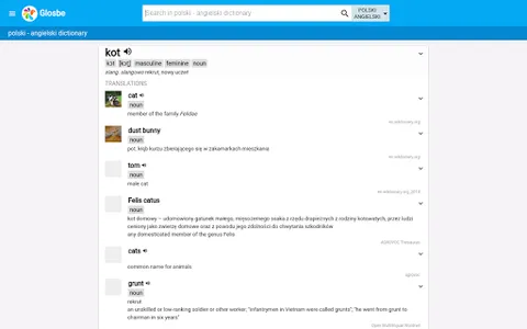 Glosbe Dictionary screenshot 6