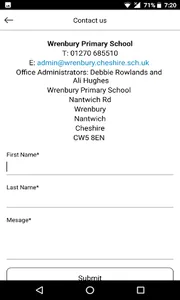 Wrenbury Primary School screenshot 2
