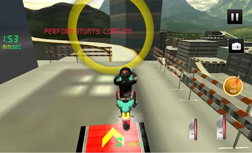 City Bike Roof Jumping Stunts screenshot 15