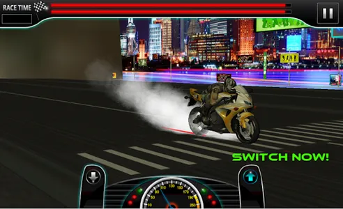 Drag Race : Heavy Bike Version screenshot 10