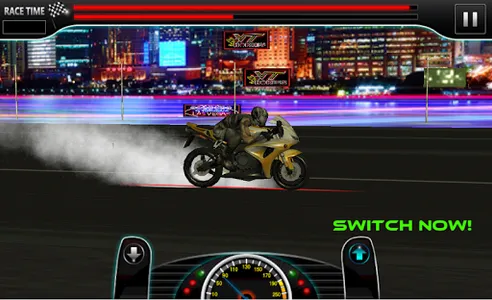 Drag Race : Heavy Bike Version screenshot 12