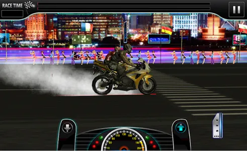 Drag Race : Heavy Bike Version screenshot 13