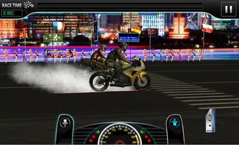 Drag Race : Heavy Bike Version screenshot 15