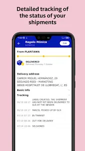 GLS - Send and receive parcels screenshot 6