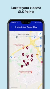 GLS - Send and receive parcels screenshot 7