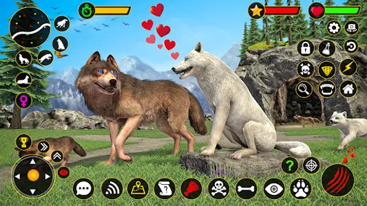 Wolf Simulator: Wolf Games screenshot 1