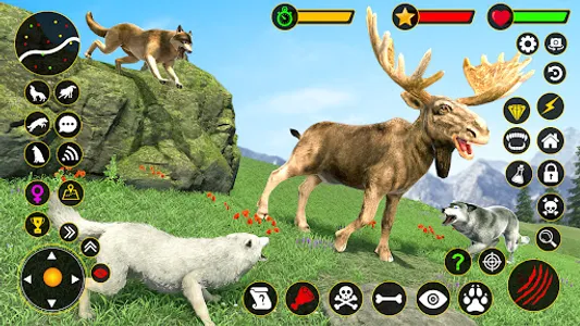 Wolf Simulator: Wolf Games screenshot 2