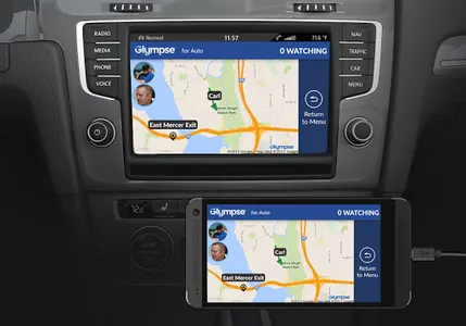 Glympse for Auto - Share GPS screenshot 0