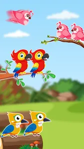 Bird Sort Colour Puzzle screenshot 2