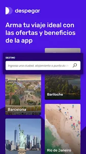 Despegar: vuelos y hoteles screenshot 0