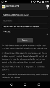 CheckedSafe screenshot 1