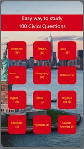 Easy U.S Citizenship test screenshot 0