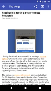 Freed - Offline RSS Reader screenshot 2