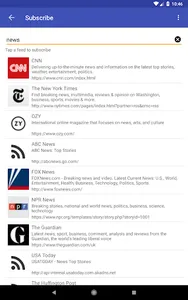 Freed - Offline RSS Reader screenshot 5