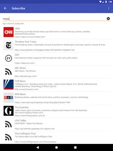 Freed - Offline RSS Reader screenshot 9
