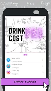 Drink Cost PRO [Demo Version] screenshot 3
