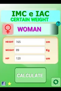 Certain Weight (IMC & IAC) screenshot 0