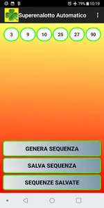 Superenalotto Automatico screenshot 1