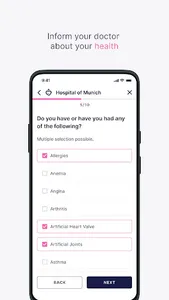 myoncare screenshot 1
