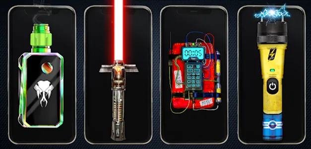 Lightsaber, Taser & Gun Sounds screenshot 11