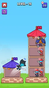 Stickman Hero Mighty Tower War screenshot 14