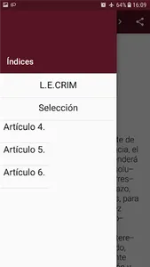 L.E.Crim. - Ley de Enjuciamien screenshot 4