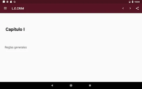 L.E.Crim. - Ley de Enjuciamien screenshot 8