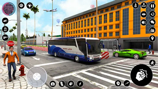 Coach Bus Simulator-Bus Games screenshot 1