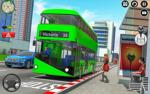 Coach Bus Simulator-Bus Games screenshot 11