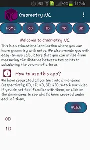 Geometry NC (Notes and Calcula screenshot 0