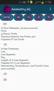 Geometry NC (Notes and Calcula screenshot 1