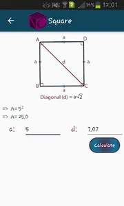 Geometry NC (Notes and Calcula screenshot 4