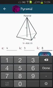 Geometry NC (Notes and Calcula screenshot 5