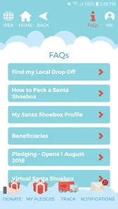 Santa Shoebox Project screenshot 3