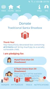 Santa Shoebox Project screenshot 6