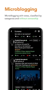 GnoosiS: All In One Social App screenshot 2