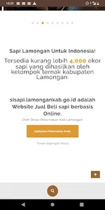 SI SAPI Lamongan screenshot 1