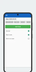 Goal Tracker – Day by Day screenshot 1