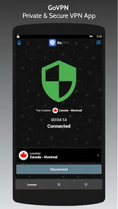GoVPN - Fast & Secure VPN screenshot 0