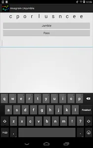 Anagram Unjumble screenshot 2