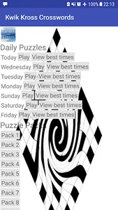 Kwik Kross Crosswords screenshot 0
