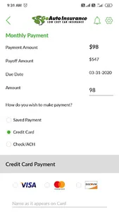 GoAuto Insurance screenshot 2