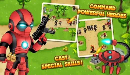 Turret Defense: BTD Battles screenshot 8