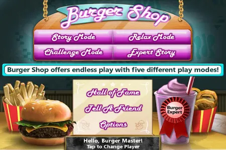 Burger Shop screenshot 1