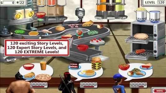 Burger Shop 2 Deluxe screenshot 0