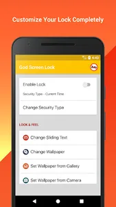 God Screen Lock - Pin Lock screenshot 7