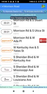 Denver RTD Bus Tracker screenshot 2